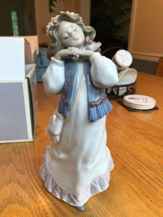 Lladro Figurine " Dreams Of A Summer Past " 6401 - F Polope - Ret 1997 -