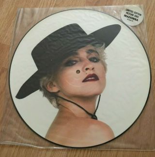 Madonna La Isla Bonita 12 " Picture Disc W8378tp 1987 Plus Sticker