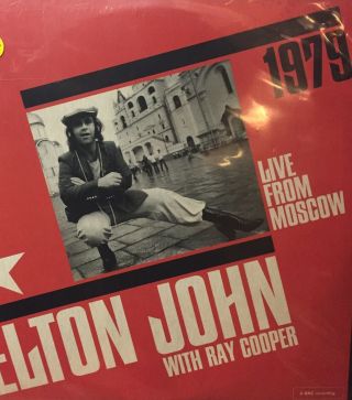 Elton John With Ray Cooper Live From Moscow 2x Lp Record Store Day Rsd