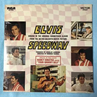 Elvis Presley Speedway Lp Stereo Rca Lsp - 3989 Reissue Orig.  Soundtrack