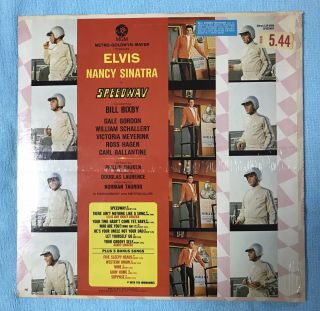 ELVIS PRESLEY SPEEDWAY LP STEREO RCA LSP - 3989 REISSUE ORIG.  SOUNDTRACK 2