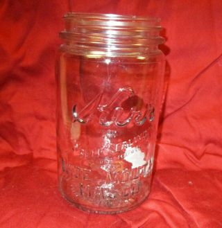 Kerr Wide Mouth Mason 1 Quart Jar - Clear - 6.  75in Tall