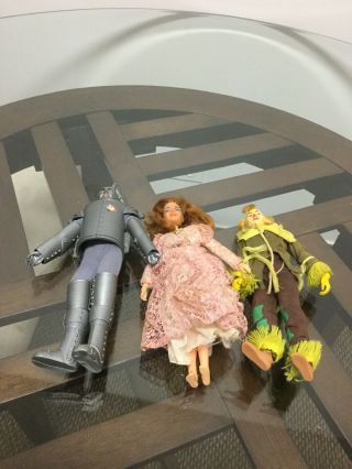 Mego Wizard Of Oz 8” Action Figures Glenda The Good Witch Scarecrow Tin Man
