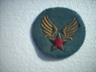 Ww2 Us Army Air Corp Force Bullion Headquarters Patch