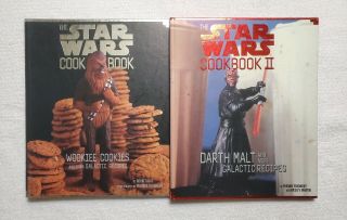 Star Wars Cook Book 1 & 2 / Wookiee Cookies / Death Malt / Galactic Recipes Vf