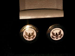 Balfour Ronald Reagan Presidential Library Cuff Links
