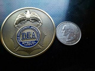 Rare Justice Department Drug Enforcement Agency Dea Marijuana Task Force Coin