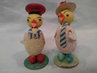 Vintage Japan Paper Easter Chicks/ducks