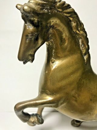 Antique / Vintage Brass - Horse / Very Heavy 6 
