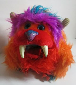 My Monster Pet Gwonk Vintage 1986 Monster Hand Puppet Amtoy Inc.