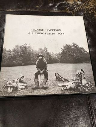 George Harrison All Things Must Pass Triple Vinyl Lp Record Album 1970