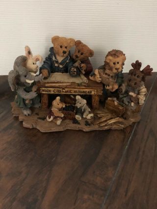 Resin Boyds Bears & Friends Noah And Co Ark Builders Style 2278