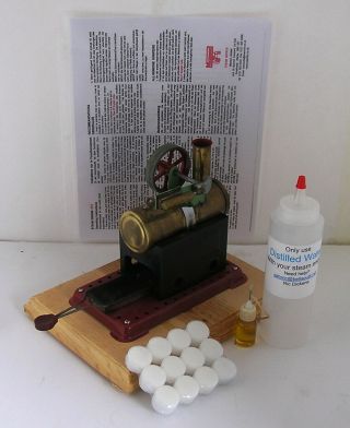 Vintage Mamod Mm2 Horizontal Live Steam Engine (rebuilt) (e)