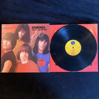 Ramones - End Of The Century - Black Vinyl - Signed By Marky Ramone