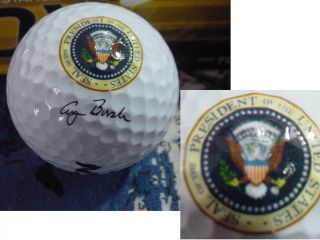 3 Presidential George H.  W.  Bush Golf Balls