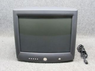 Vintage Dell M991 19 " Retro Gaming Crt Monitor Cm2519 No Base