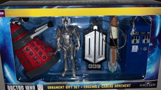 Dr Who Christmas Ornament Set Last One