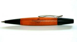 Faber Castell E - Motion Brown Wood Ballpoint Pen,  Twist Mechanism
