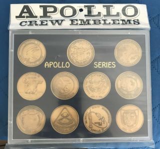 Apollo Crew Emblems Set Apollo Crews 7 - 17