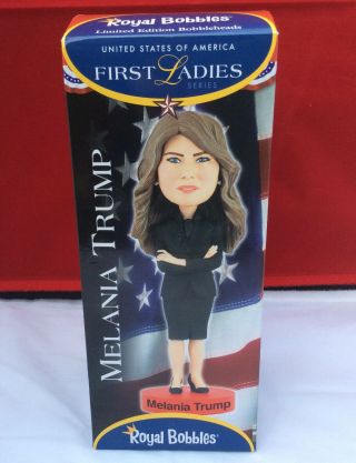 Melania Trump Bobblehead Royal Bobbles United States Of America First Ladies