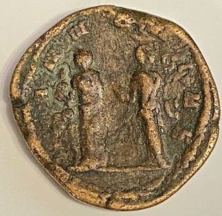 Trajan Decius 250/1AD Ancient Roman AE Sestertius PANNONIAE 29mm 16.  56g 2