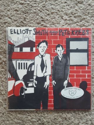 Elliott Smith & Pete Krebs: Shytown B/w No Confidence Man 7 ",  Nm,  Orig.  Slo - Mo