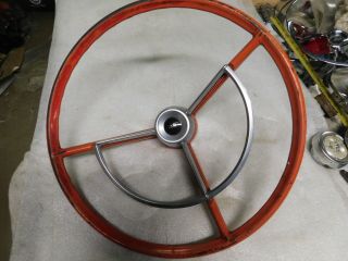1961 - 1967 Ford Pickup Steering Wheel And Horn Ring