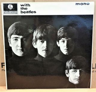 The Beatles With The Beatles Og Uk Mono Parlophone Lp Pmc1206 Xex447/8 - 7n/7n