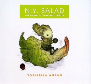 N.  Y.  Salad Yoshitaka Amano The World Of Fairies Japan Fantasy Art Book