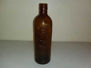 Duffy Malt Whiskey Bottle,  1886 Pat.  Rochester,  Ny