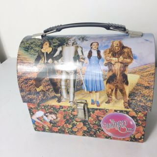 The Wizard Of Oz Collectable Tin Lunch Box Made In Usa