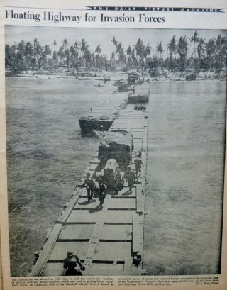 Jim Crow Georgia - Floating Highway Marshall Burma 3 - 1944 Wwii March 5 Pm Daily