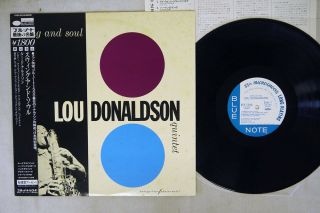 Lou Donaldson Swing And Soul Blue Note K18p - 9242 Japan Obi Vinyl Lp