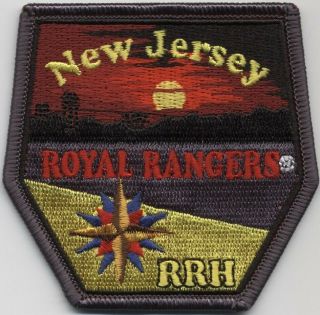 Jersey District Royal Rangers History Patch From Fundraiser Set