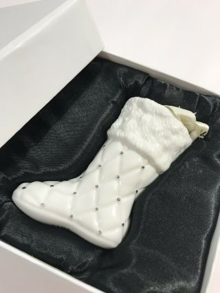 Authentic Pandora 2012 Limited Edition Christmas Stocking Boot Ornament Nib