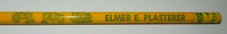 Elmer E.  Plasterer John Deere Tractor Graphics Lebanon Pa Advertising Pencil