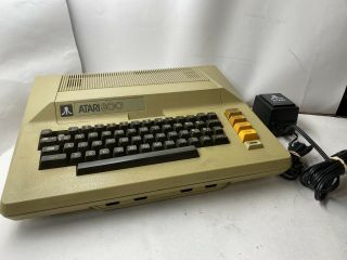 Vintage Atari 800 Computer Gaming Powers On