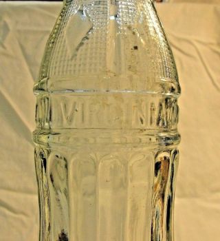 Vintage Virginia Minnesota Coca - Cola Bottling Co.  Soda Pop Advertising Bottle 3