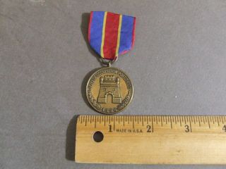 Us Army Of Occupation Porto Rico Service Medal No Pin Brooch