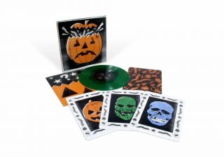 John Carpenter Halloween Iii Season Of The Witch Green/black Witch Mask Vinyl Lp