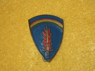 Wwii Occupation Us Army Europe Patch Di,  Painted,  Nhm,  German - Made