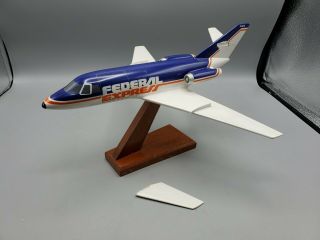 Vintage Advance Models Federal Express Jet Plane - Dassault Falcon 20 N8fe