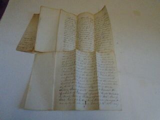 1818 George Sparhawk Portsmouth Nh To Richard Cutts Kittery Me Handwritten Deed