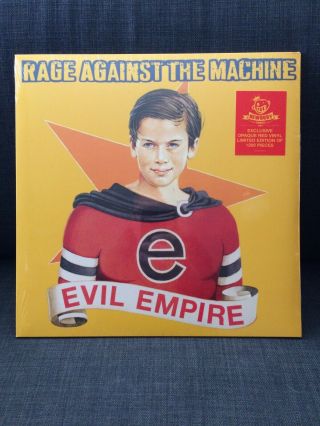 Rage Against The Machine Evil Empire Newbury Comics Red Vinyl Limited Coloured