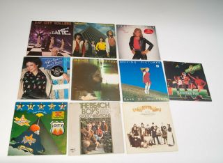 11x Bulk Vinyl Records Lps - Dan Hill - Beach Boys - Little River Band - Air Supply,  Band