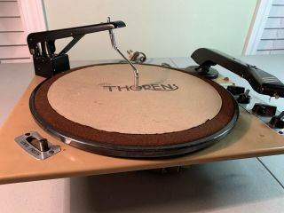 Vintage Thorens Concert CD40 78 Record Player Turntable - from Scott 800B console 2