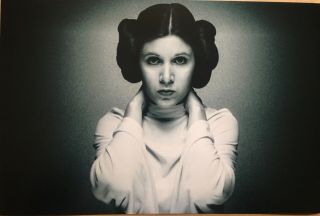 Star Wars Princess Leia Poster 12”x 18” Print Hope / Carrie Fisher