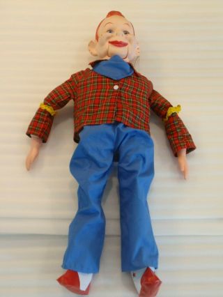 Vintage 1973 Howdy Doody Ventriloquist Dummy Goldberger Eegee 24 Inches