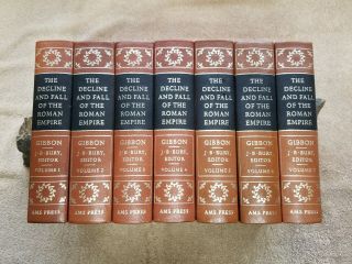 The History Of The Decline And Fall Of The Roman Empire Edward Gibbon 1974 Ams