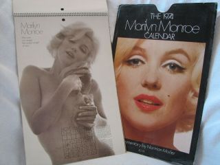 The 1974 Marilyn Monroe Calendar.  Commentary by Norman Mailer.  Very Good 2